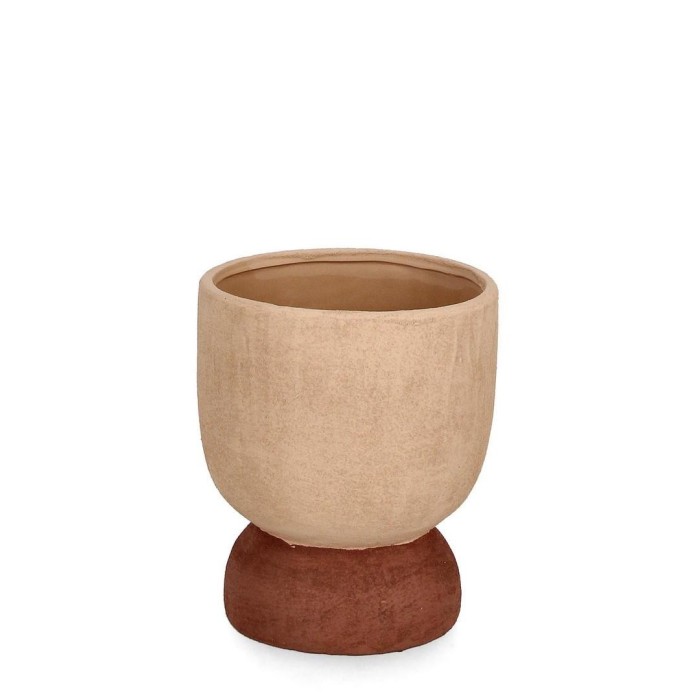 VASO HECTOR D14 H17 ALTO NATURALE-MARRONE